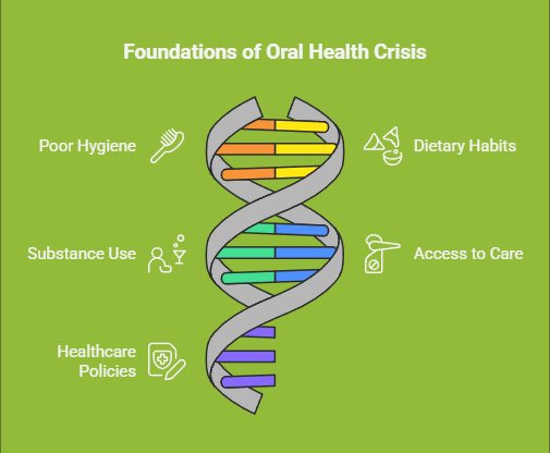 Causes Behind the Oral Health Crisis