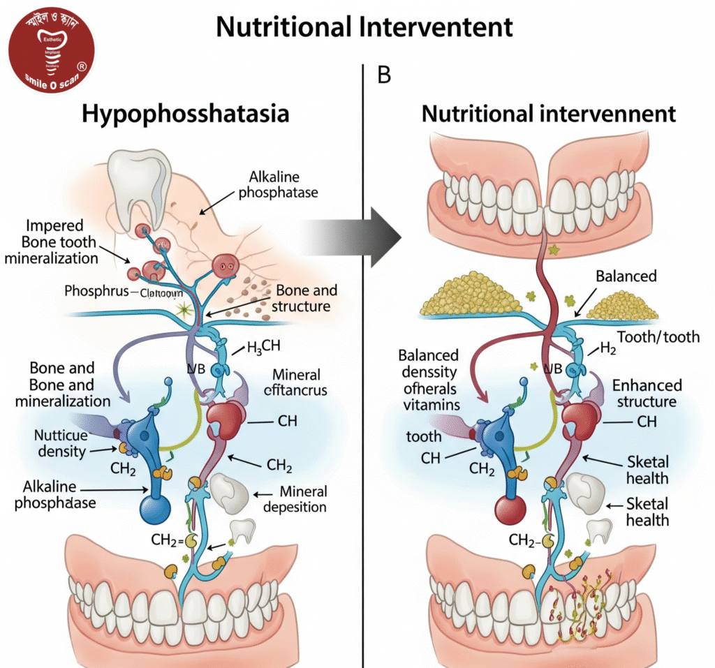 Hypophosphatasia and Nutritional Intervention
