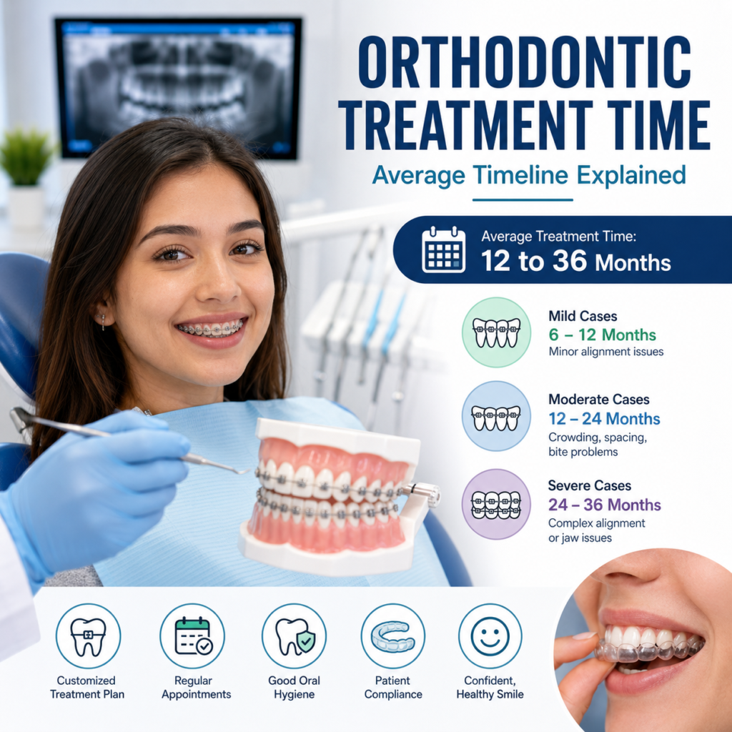 orthodontic treatment time